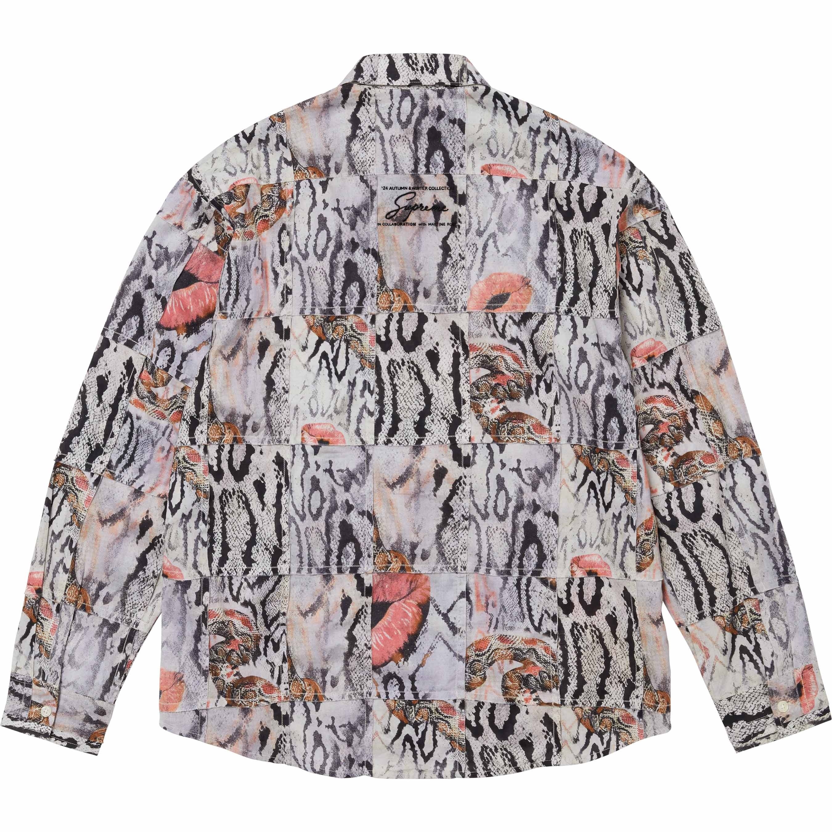 Supreme®/Martine Rose® Patchwork Shirt view 4